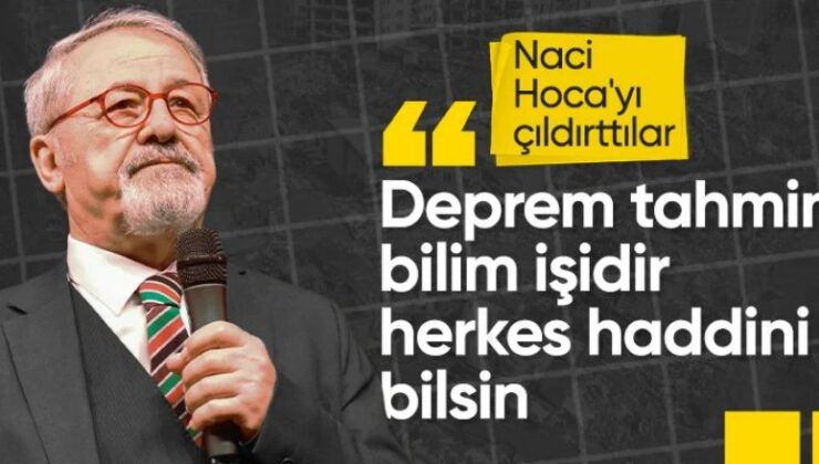 Naci Görür isyan etti: Herkes haddini bilmeli