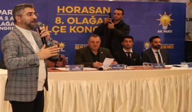 AK Parti Horasan ve Köprüköy Kongreleri tamamlandı