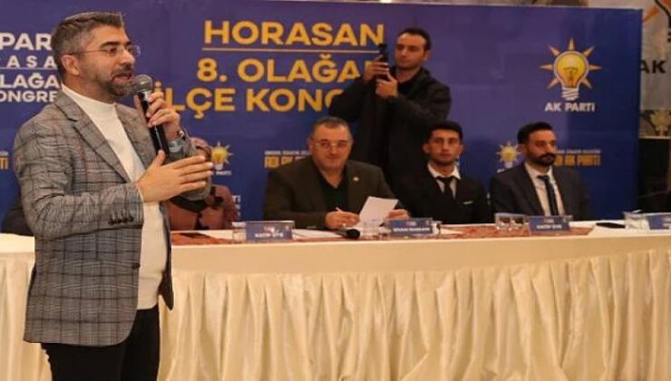 AK Parti Horasan ve Köprüköy Kongreleri tamamlandı