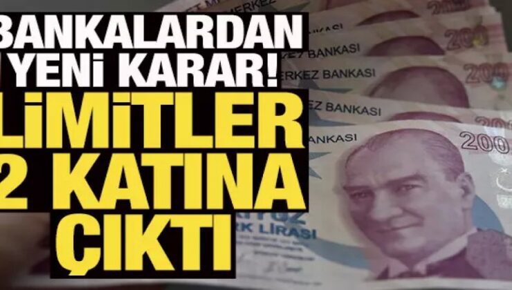 ATM’lerde nakit çekim limitleri yükseldi