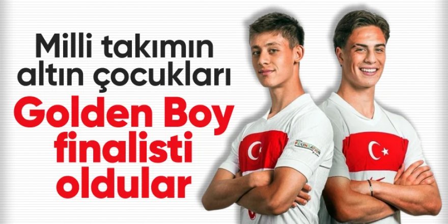 Arda Güler ve Kenan Yıldız, Golden Boy finalistleri listesinde