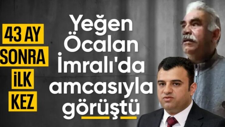 DEM’li Ömer Öcalan amcası Abdullah Öcalan ile görüştü