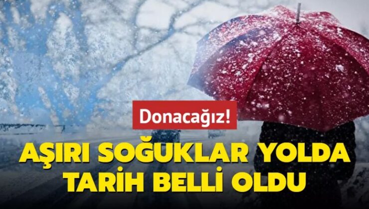 Donacağız! Aşırı soğuklar yolda, tarih belli oldu…