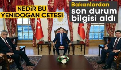 Erdoğan, Adalet ve Sağlık bakanlarını kabul etti