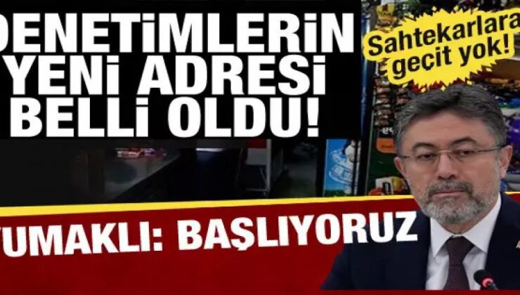 Gıda denetimlerinde son durum ne? Bakan Yumaklı’dan açıklama