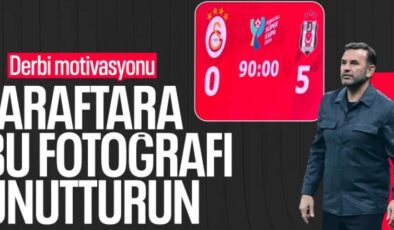 Okan Buruk’tan futbolcularına motivasyon: 5-0’ı unutmayın