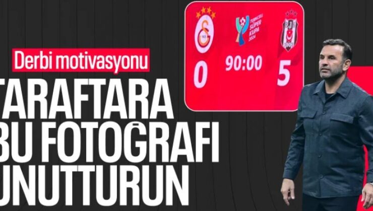 Okan Buruk’tan futbolcularına motivasyon: 5-0’ı unutmayın