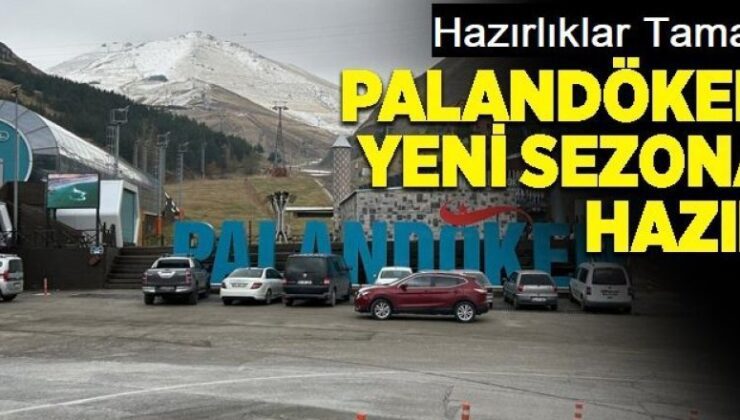 Palandöken sezona hazır