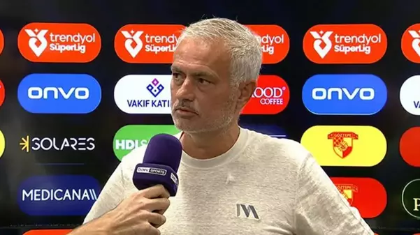 Samsun'da 2 puan bırakan Mourinho suçu hakeme attı