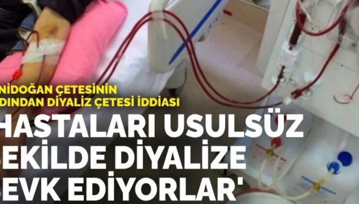 Yenidoğan çetesinin ardından diyaliz çetesi iddiası