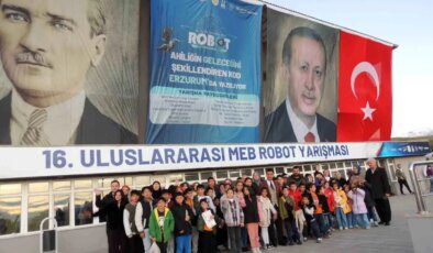 Çocuklar Teknoloji ile Buluştu: 16. Uluslararası MEB Robot Yarışması Erzurum’da Yapıldı