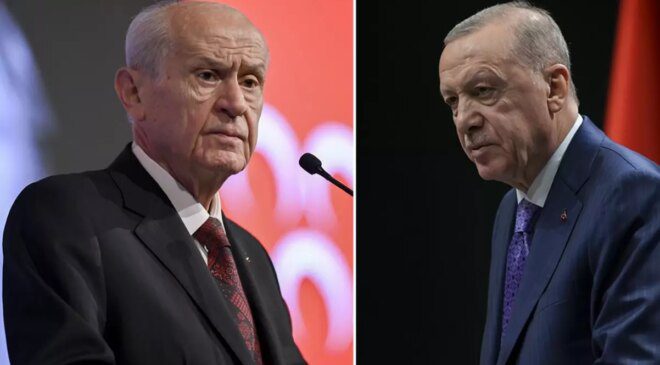 Cumhurbaşkanı Erdoğan, Bahçeli’yi Öcalan çağrısından dolayı tebrik etmiş