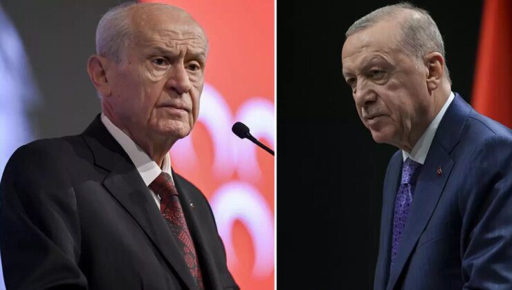 Cumhurbaşkanı Erdoğan, Bahçeli’yi Öcalan çağrısından dolayı tebrik etmiş