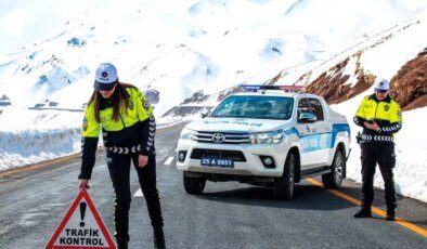 Erzurum’da 9 Ayda Bin 402 Trafik Kazası Meydana Geldi