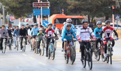 Erzurum’da Tabyalar Bisiklet Turu Gerçekleştirildi