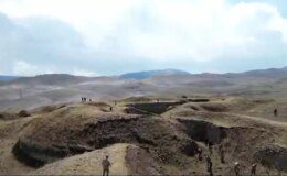 Erzurum’da Tarihi Tabyada Temizlik Çalışmaları Tamamlandı