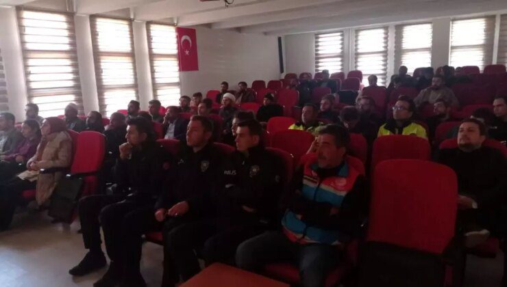 Tekman’da Uyuşturucu ile Mücadele Semineri Düzenlendi