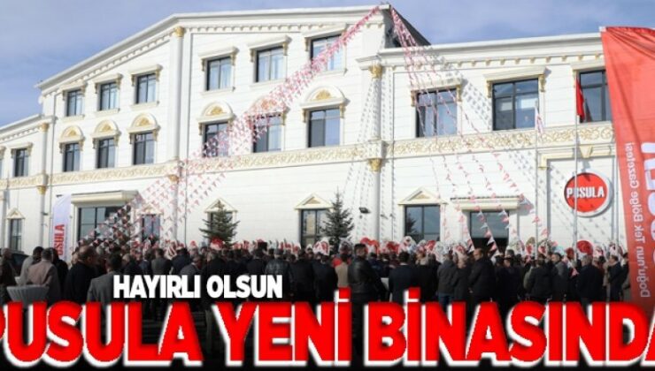 Pusula 13 yaşında: Yeni binasında