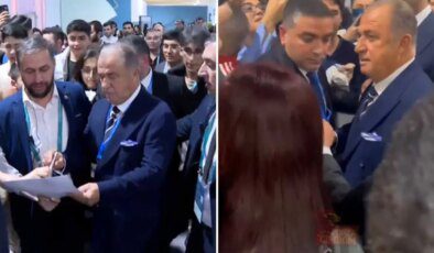 Fatih Terim’e Azerbaycan’da adım attırmadılar