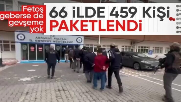 Erzurum ve 65 ilde FETÖ’ye ‘Kıskaç’ operasyonu: 459 gözaltı