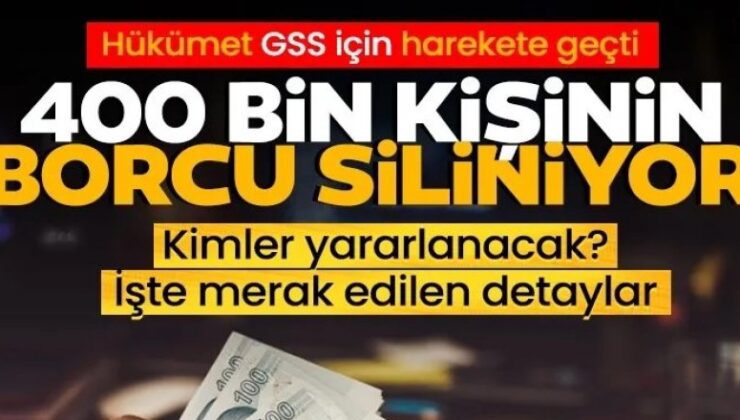 400 bin kişinin borcu siliniyor!