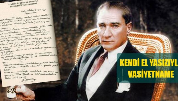 Atatürk’ün 6 maddelik vasiyeti foto galerisi 1. resim