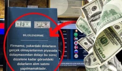 Döviz büroları ve bankalar alarm verdi!