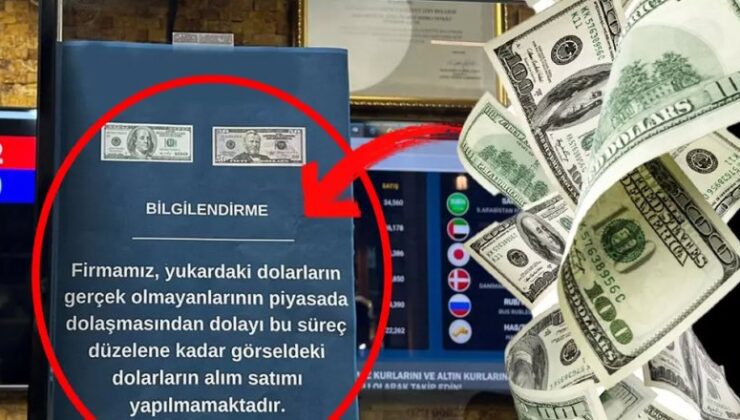 Döviz büroları ve bankalar alarm verdi!