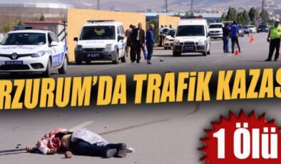 Erzurum’da TIR Kazası! Sürücü hayatını kaybetti,