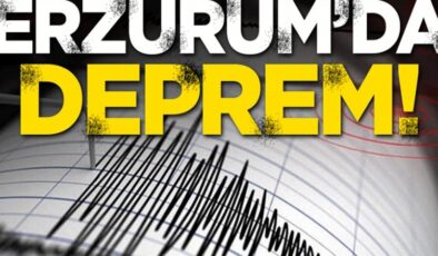 Erzurum’da korkutan deprem