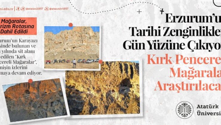 Erzurum’un Tarihi Zenginlikleri Gün Yüzüne Çıkıyor: