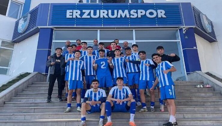 Erzurum’un U19’u da lider oldu