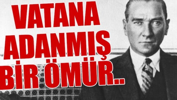 Vatana adanmış bir hayat!