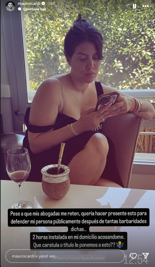 Wanda Nara, Icardi'yi taciz etti