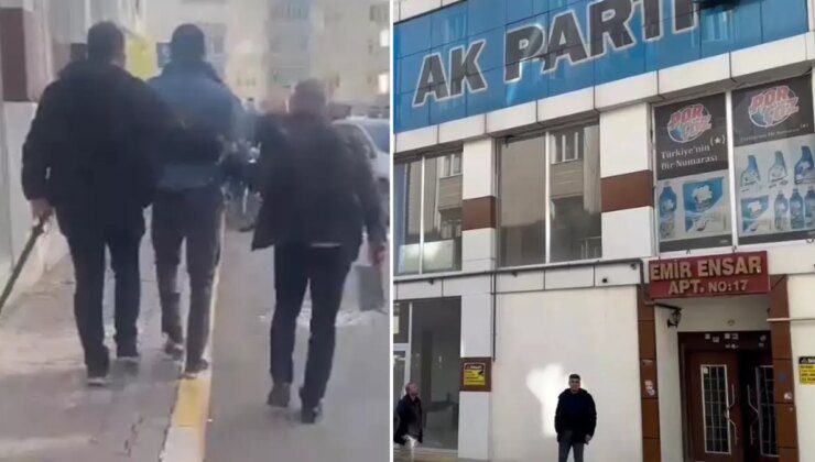 AK Parti İl Binasına satırla saldırdı, "Rüyamda gördüğüm kişi onlara bir mesaj iletmemi istedi" dedi