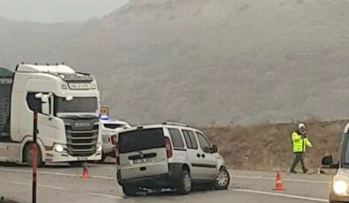 Aşkale’de Trafik Kazası: 1 Yaralı