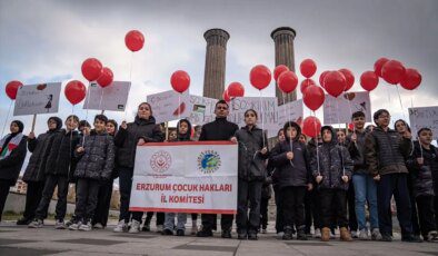 Erzurum’da Çocuklar Dünya Çocuk Hakları Günü’nde Seslerini Duyurdu