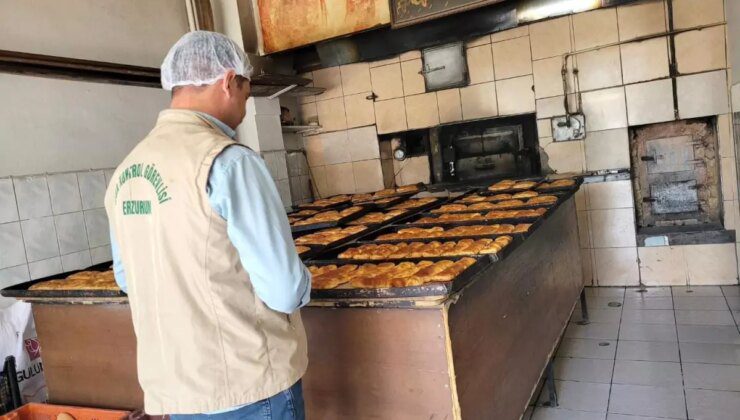 Erzurum’da Gıda Üretim Denetimleri Sürüyor