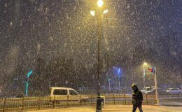 Erzurum’da Kar Yağışı Şehri Beyaza Bürüdü