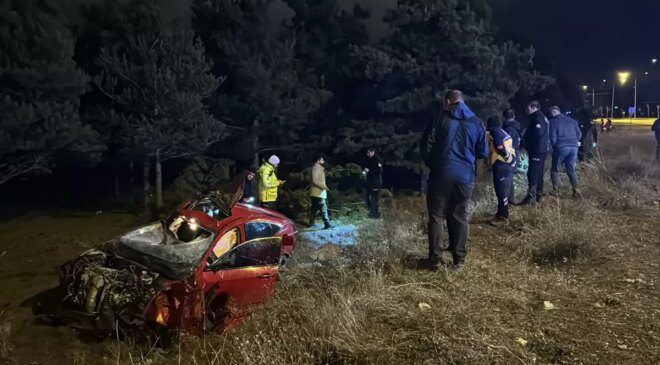 Erzurum’da Takla Atan Otomobilde 1 Kişi Hayatını Kaybetti