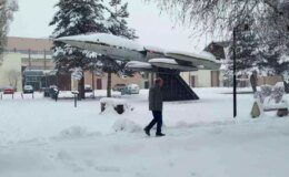 Erzurum’da Yoğun Kar Yağışı Hayatı Olumsuz Etkiliyor