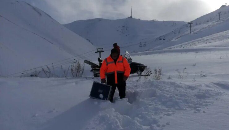 Meteoroloji Ekipleri Erzurum’da Kış Koşullarına Karşı 7/24 Çalışıyor