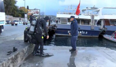 Sarıyer’de denize düşen kız arkadaşının peşinden atlayan gencin görüntüleri ortaya çıktı