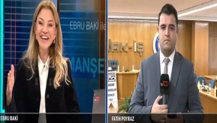 Ebru Baki’den canlı yayında güldüren gaf