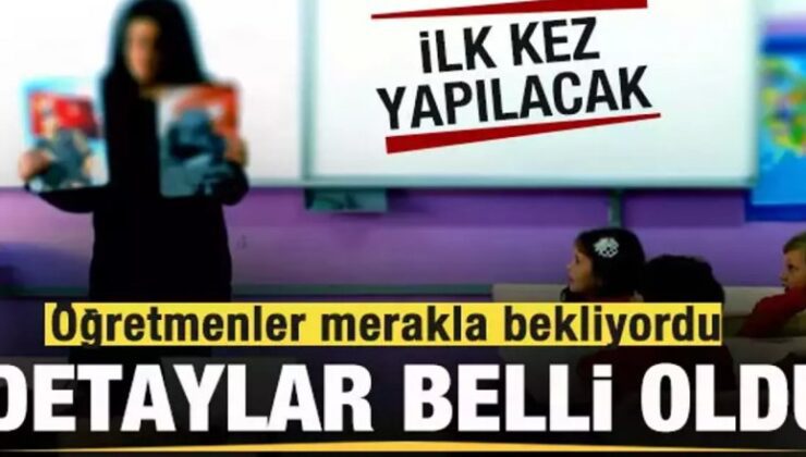 Öğretmenler merakla bekliyordu! AGS’nin detaylar belli oldu! İlk kez yapılacak