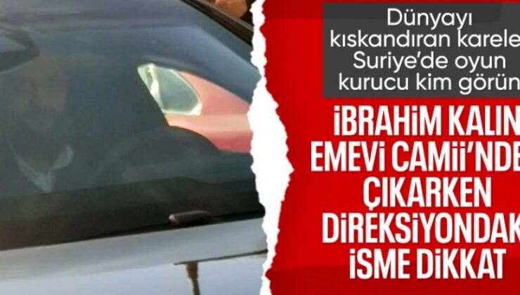 Emevi Camii’nde namaz, Şam sokaklarında gövde gösterisi!