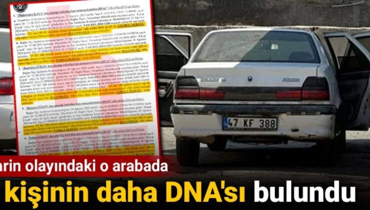 Narin olayında şok belge ortaya çıktı. 3 kişinin daha DNA’sı bulundu