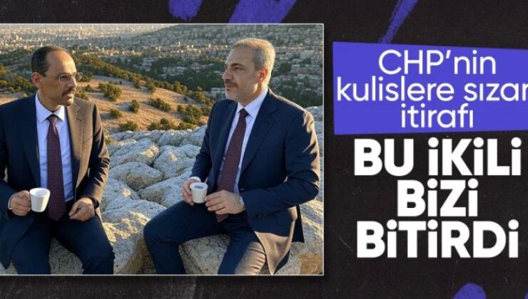 CHP’nin Suriye toplantısında Hakan Fidan ve İbrahim Kalın’a övgüler