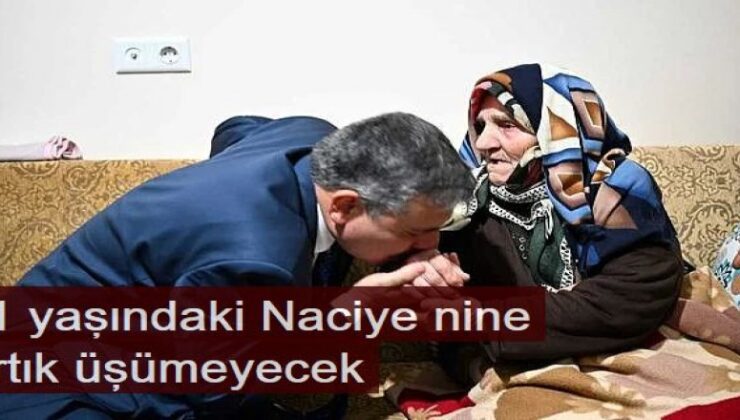 91 yaşındaki Naciye nine artık üşümeyecek