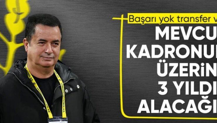 Acun Ilıcalı’dan Fenerbahçe taraftarına müjde! 3 yıldız alacağız